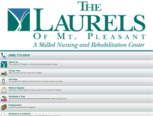 Tablet Screenshot of laurelsofmtpleasant.com